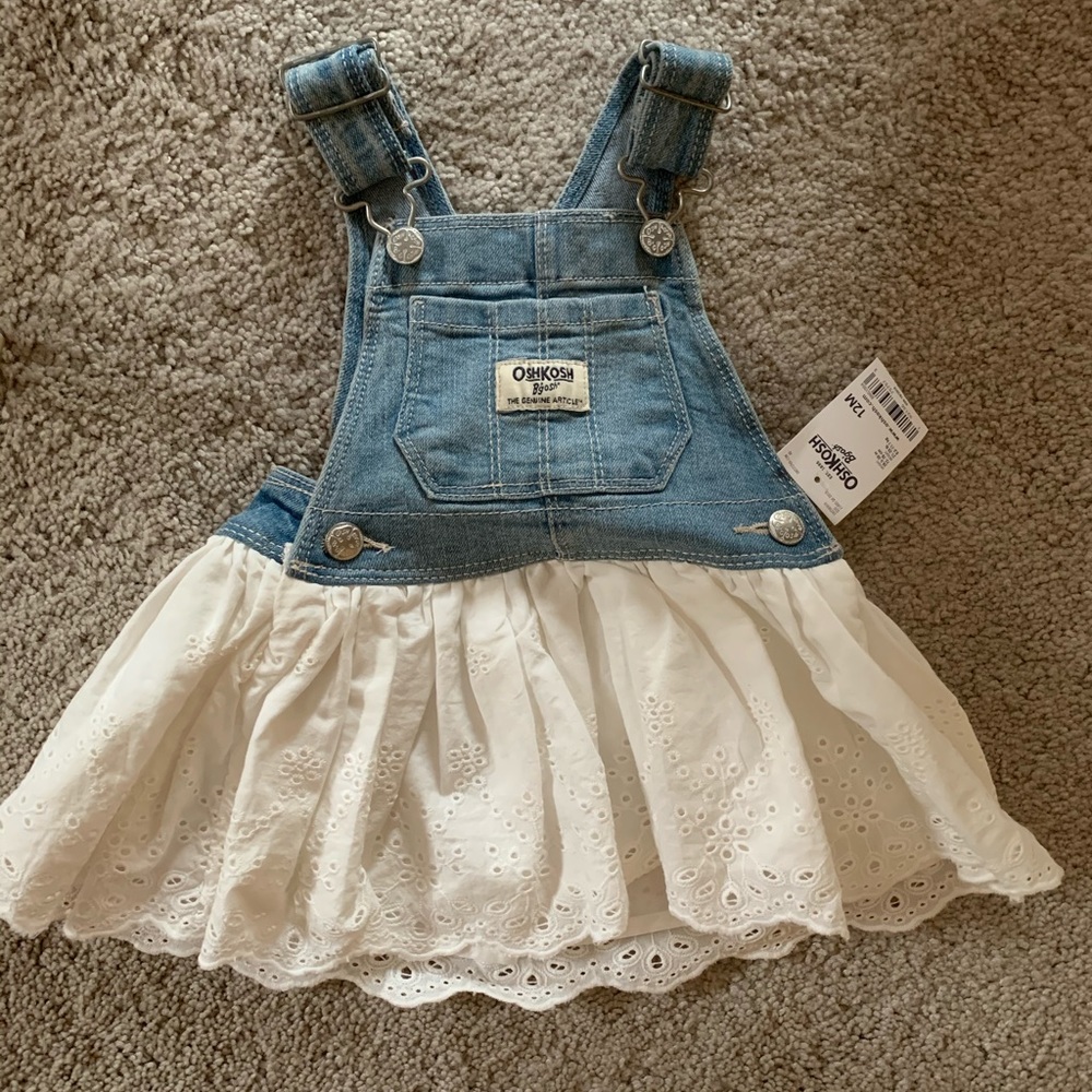 Osh kosh overall dress